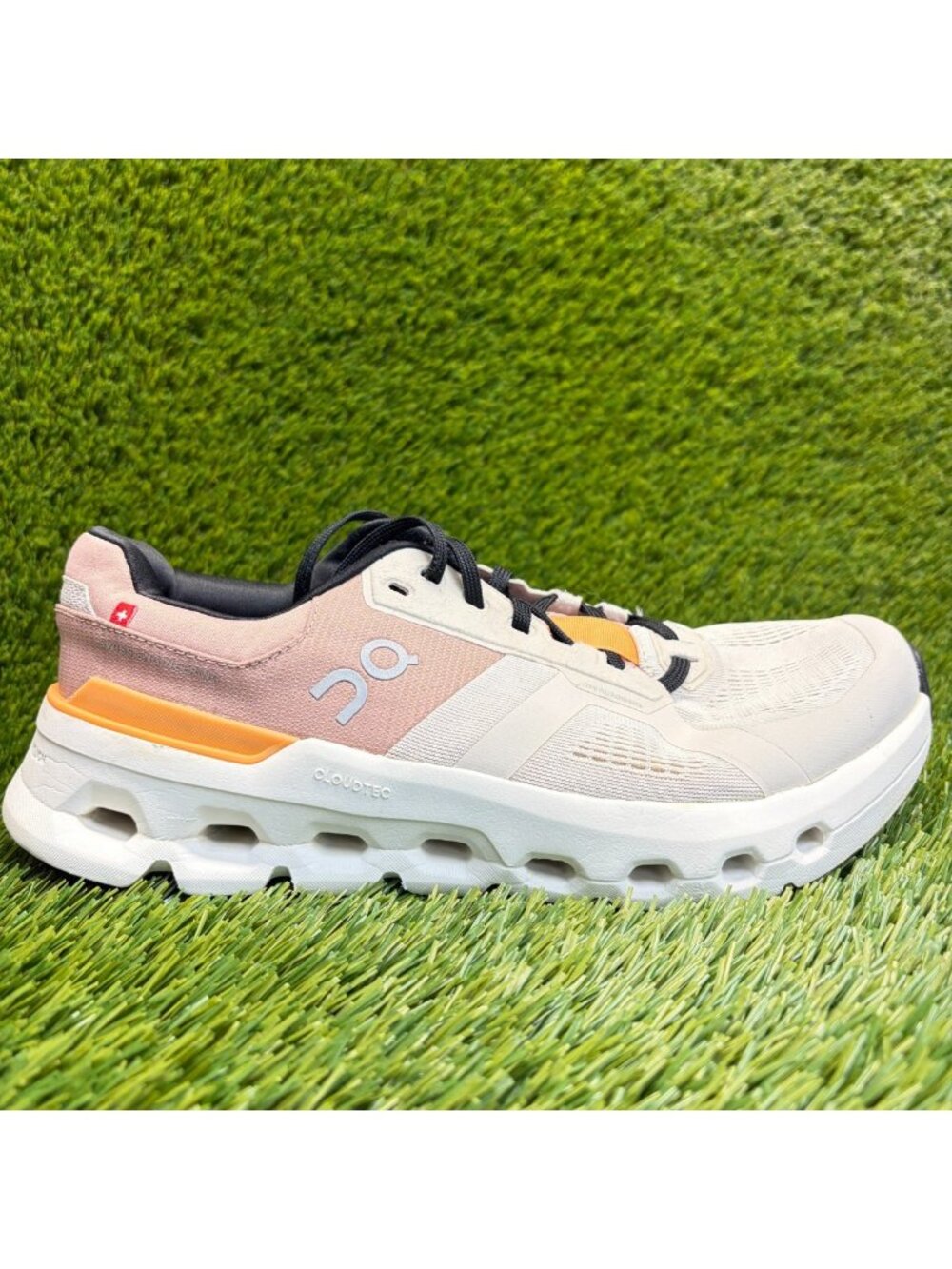 On Cloudrunner 2 Womens Size 9D Pearl Cream Athletic Running Shoes Sneakers